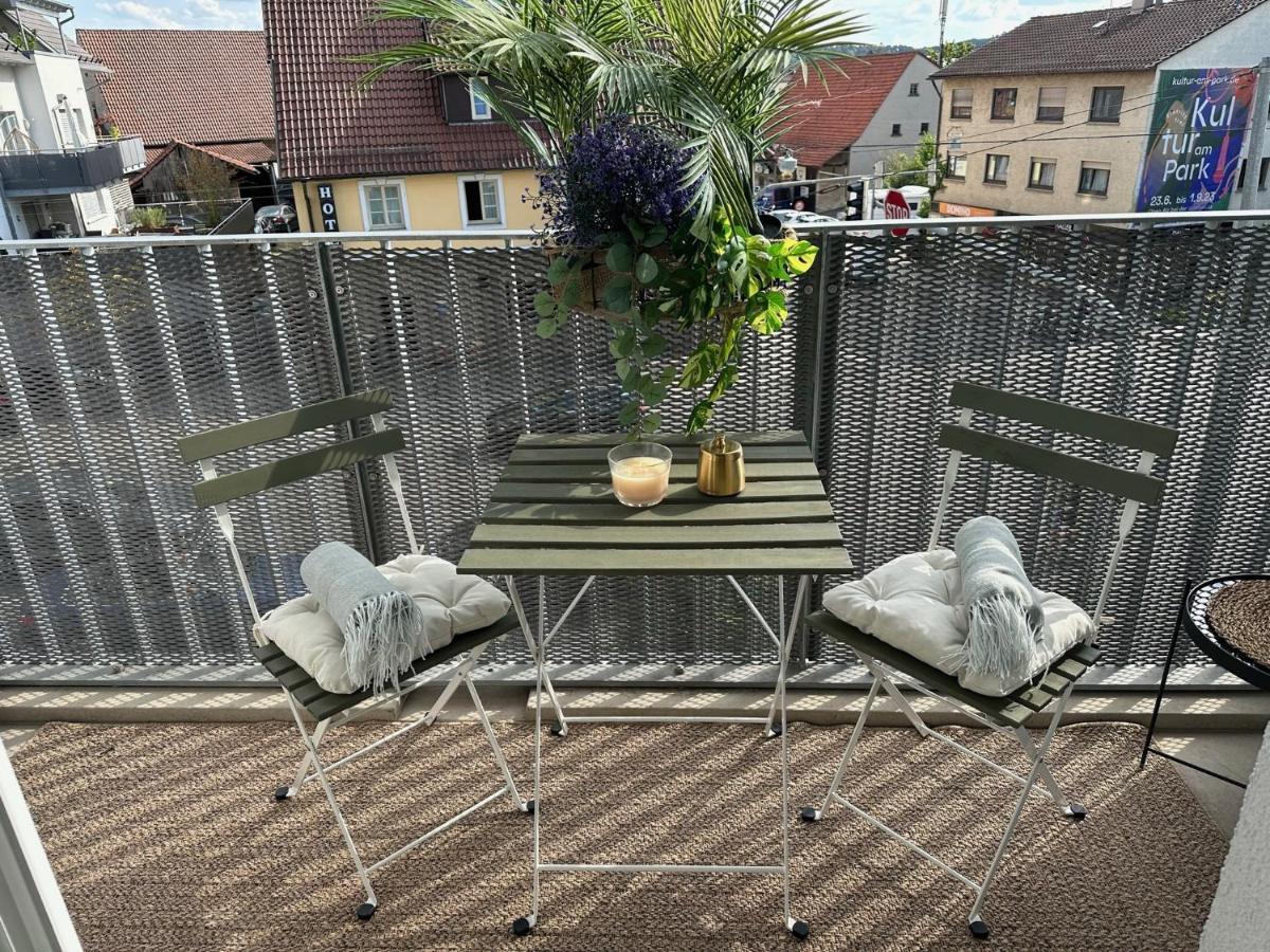 Stilvolles Und Modernes Appartement Mit Sonnigem Balkon In Flughafen- Und Messenaehe 31 Leinfelden-Echterdingen Luaran gambar