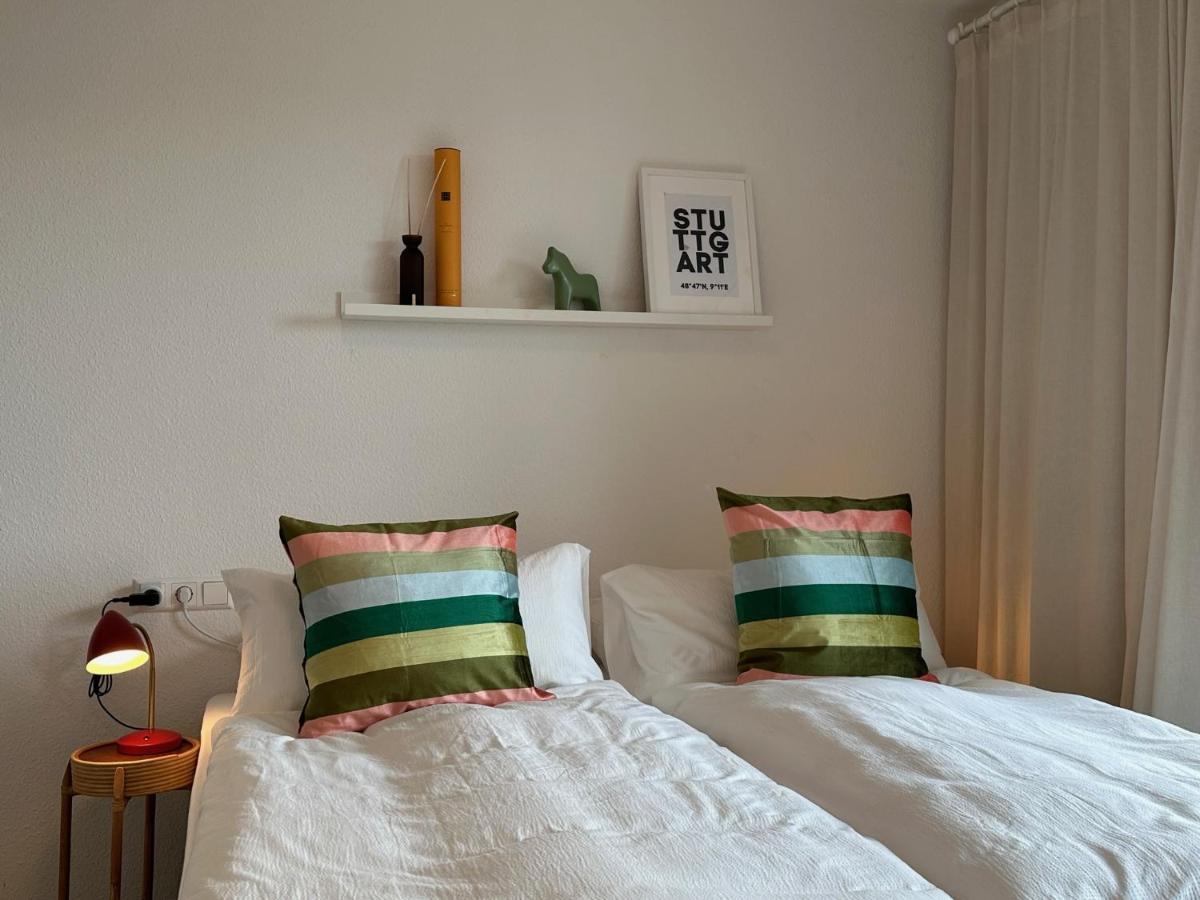 Stilvolles Und Modernes Appartement Mit Sonnigem Balkon In Flughafen- Und Messenaehe 31 Leinfelden-Echterdingen Luaran gambar