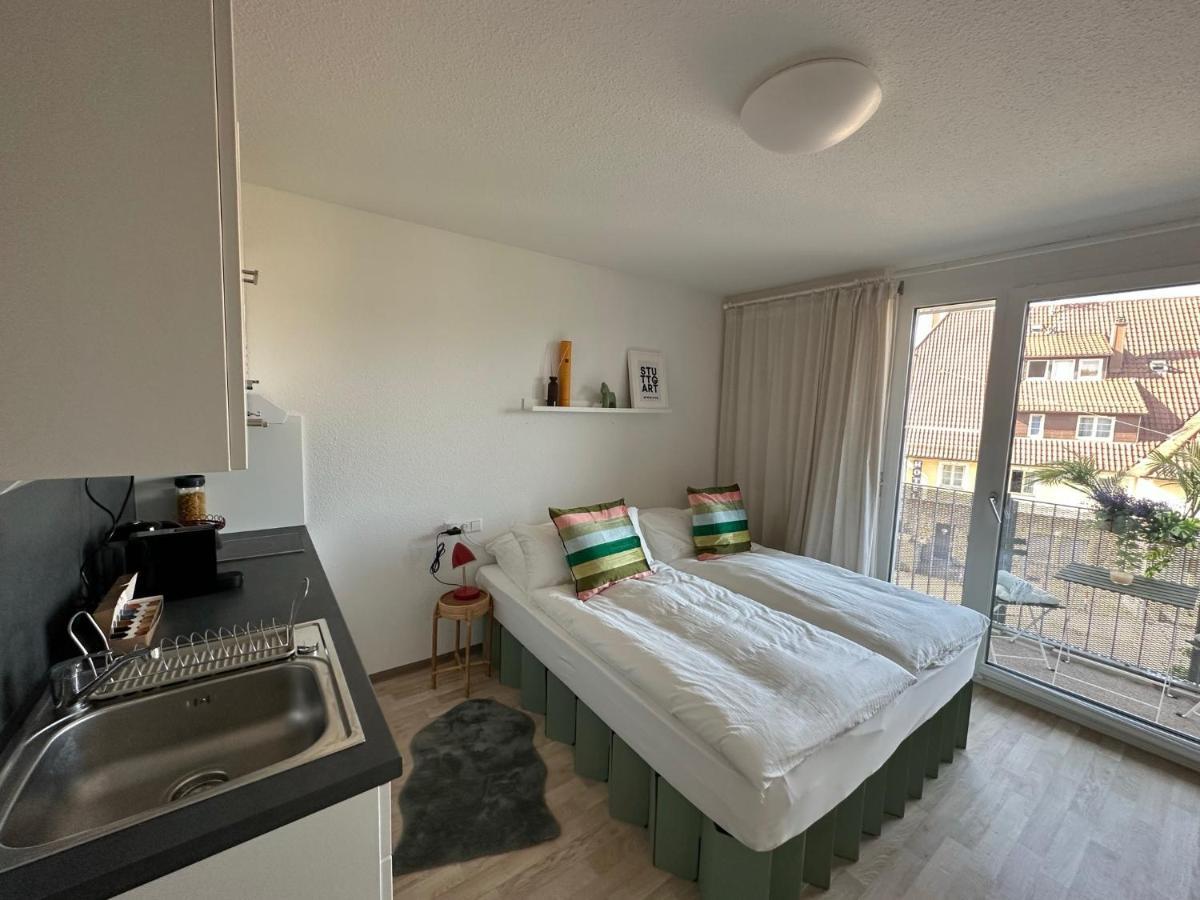 Stilvolles Und Modernes Appartement Mit Sonnigem Balkon In Flughafen- Und Messenaehe 31 Leinfelden-Echterdingen Luaran gambar